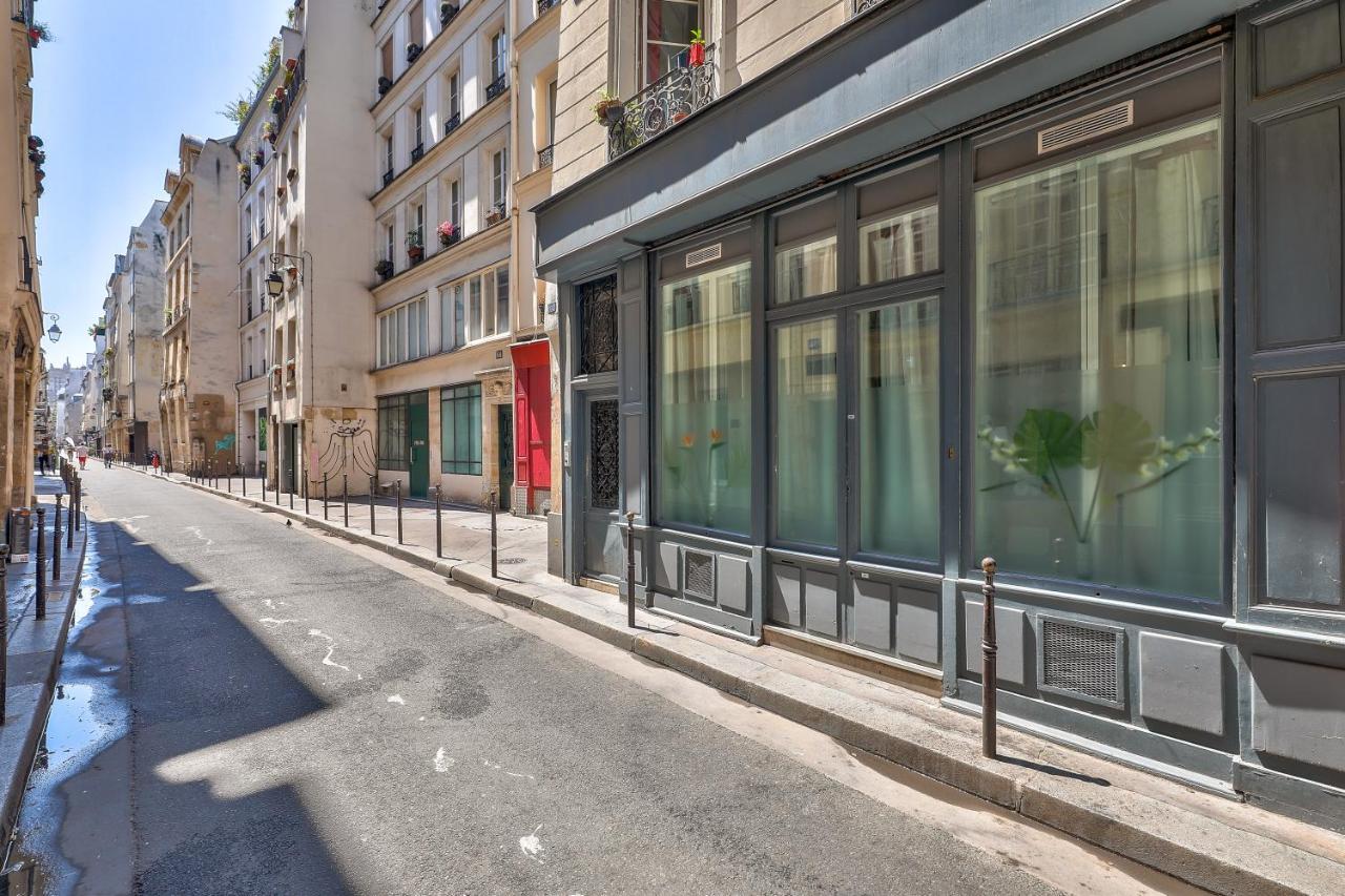 New Stunning 4 Bdrs Apt, With AC – Le Marais Paris Exterior foto