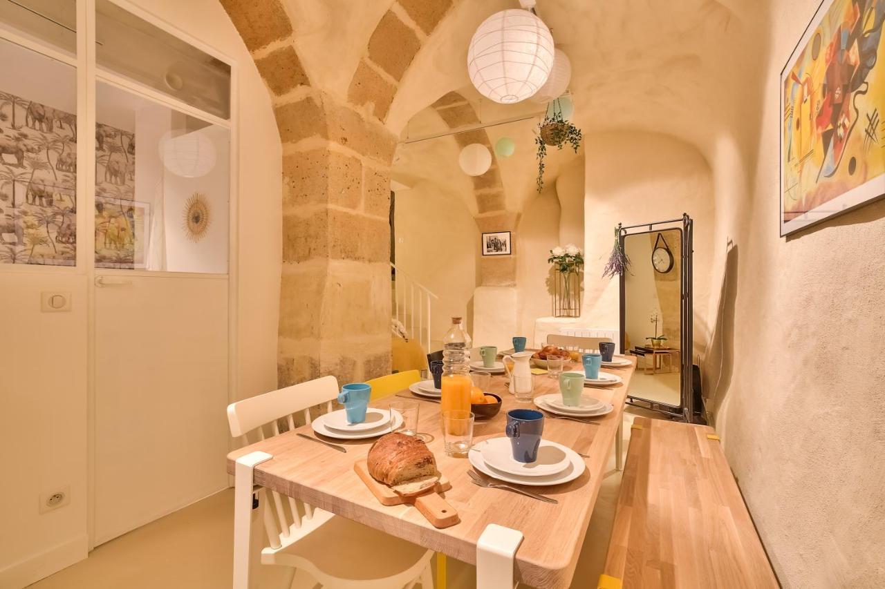 New Stunning 4 Bdrs Apt, With AC – Le Marais Paris Exterior foto