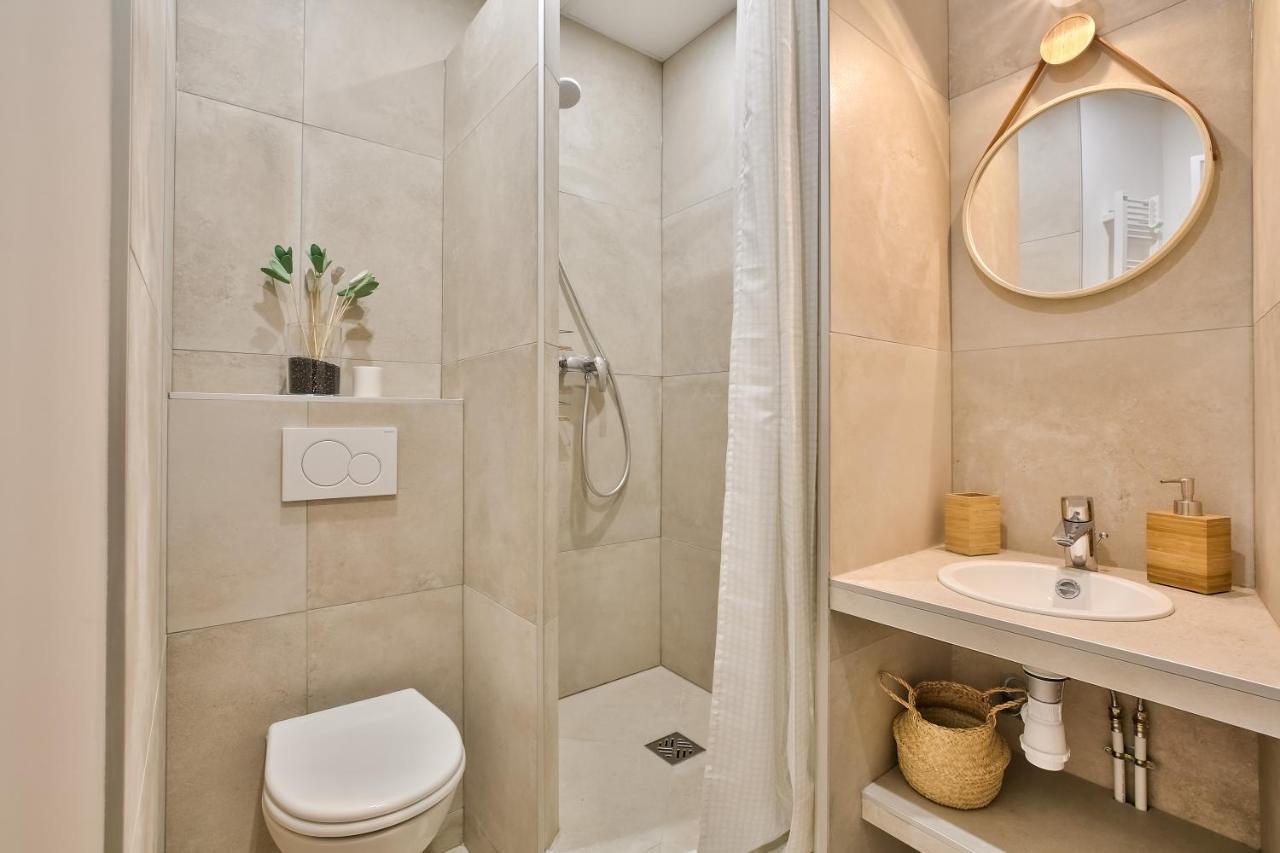 New Stunning 4 Bdrs Apt, With AC – Le Marais Paris Exterior foto